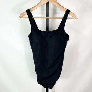 Lands' End Black One Piece Swimsuit Size 8